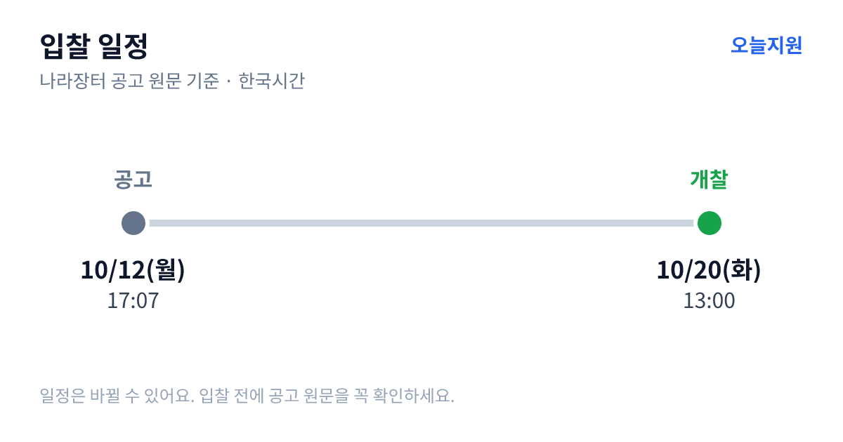 서울대학교병원 [기계장치] 컴퓨터재단기 1EA 입찰 일정 — 공고 10월 12일(월) 17:07, 개찰 10월 20일(화) 13:00