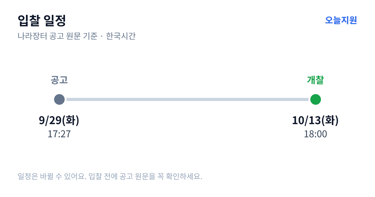 국제백신연구소 (IVI) Multimode Microplate Reader 납품업체 선정 입찰공고 입찰 일정 — 공고 9월 29일(화) 17:27, 개찰 10월 13일(화) 18:00